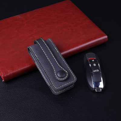 Funda de Cuero Premium para Llaves Porsche - Protección Elegante - Image 4