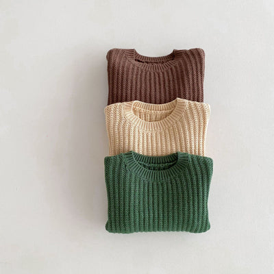 Suéter Tejido Grueso para Niños - Pullover Cómodo y Duradero - Image 34