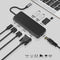 Tarjeta Adaptadora 9 en 1 HDMI Dual + VGA + Red Gigabit