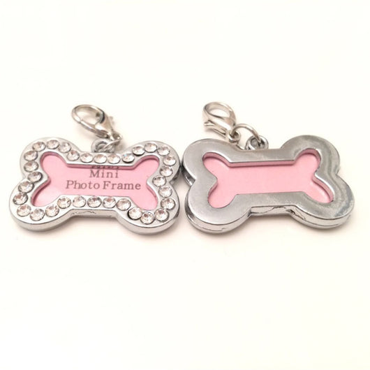 Dije Perro con Diamante de Metal - Image 3