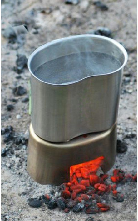 Estufa Portátil de Alcohol Sólido para Camping y Asados al Aire Libre - Image 4