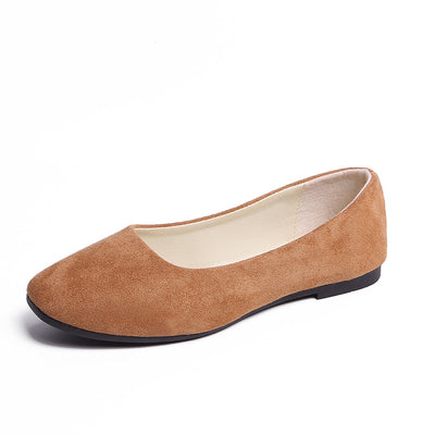 Zapatos de Ante Planos Cómodos para Mujer - Image 12