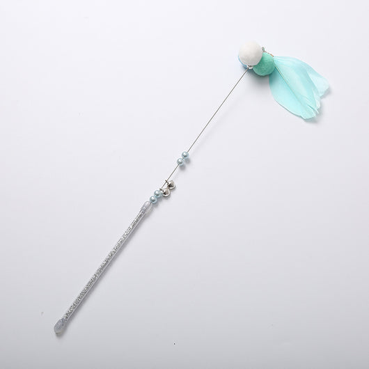 Varita Interactiva para Gatos - Juguete Divertido con Plumas - Image 4