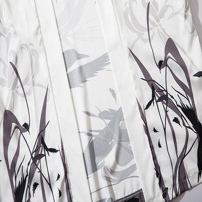 Cardigan Hanfu Estilo Antiguo Tang - Diseño Graffiti Fusión Oriental - Image 2