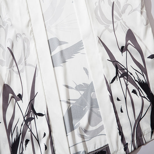 Cardigan Hanfu Estilo Antiguo Tang - Diseño Graffiti Fusión Oriental - Image 2