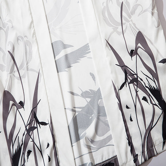 Cardigan Hanfu Estilo Antiguo Tang - Diseño Graffiti Fusión Oriental