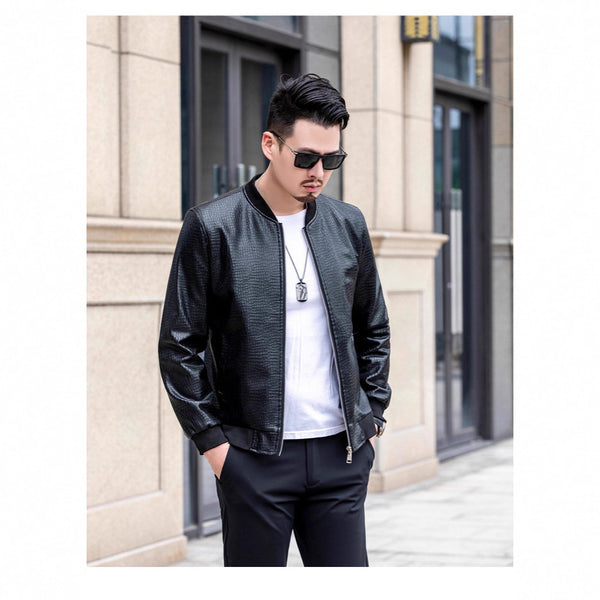 Chaqueta Térmica para Hombre con Forro Polar y Patrón Ice Crack