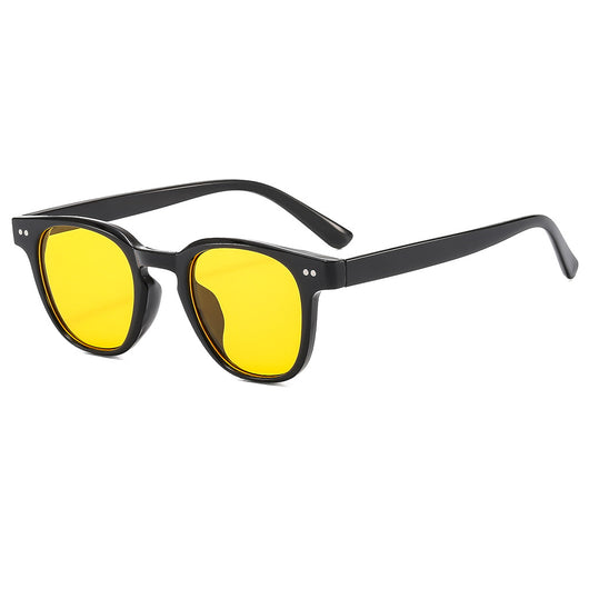 Brown square-frame sunglasses with brown lenses, suitable for sun protection and fashion wear. - Image 11
