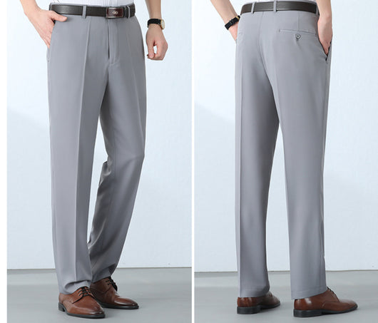 Pantalones de Seda Ligeros para Hombre - Comodidad Premium para Adultos Maduros - Image 12