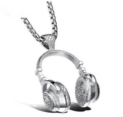 Collar con Audífonos Integrados de Titanio para Hombre - Image 4