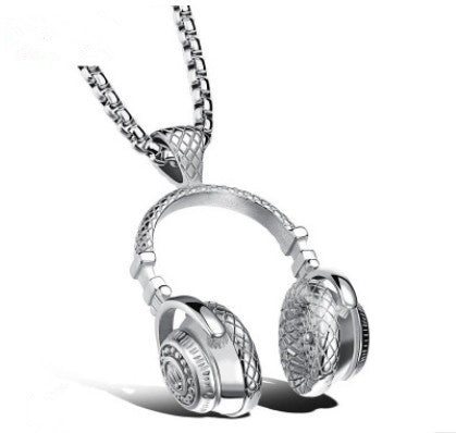 Collar con Audífonos Integrados de Titanio para Hombre - Image 4