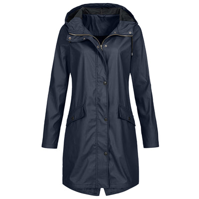 Chaqueta Cortaviento Deportiva Mujer Largo Medio - Image 13