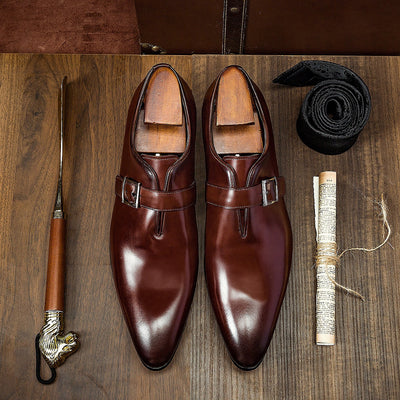 Zapatos de Cuero Penny Loafer para Hombre - Elegancia Casual Profesional