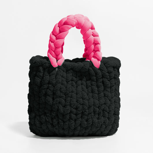 Bolsa Bucket Tejida a Mano para Mujer - Image 12