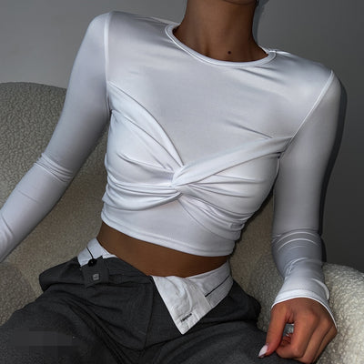 Blusa Manga Larga Elegante para Mujer - Image 2