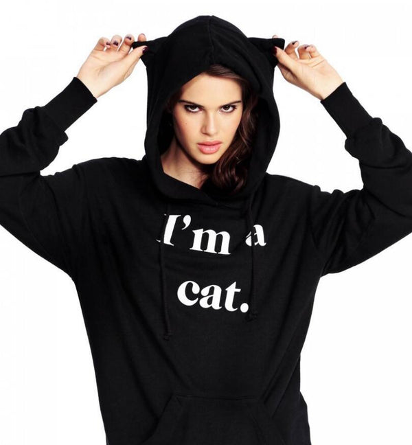 Sudadera con Bolsillo Frontal y Gráfico