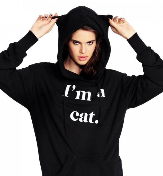 Sudadera con Bolsillo Frontal y Gráfico