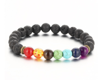 Pulsera de Cuentas de Piedra Natural Sistema Solar Ocho Planetas Galaxia Universo Estrella Guardiana - Image 13