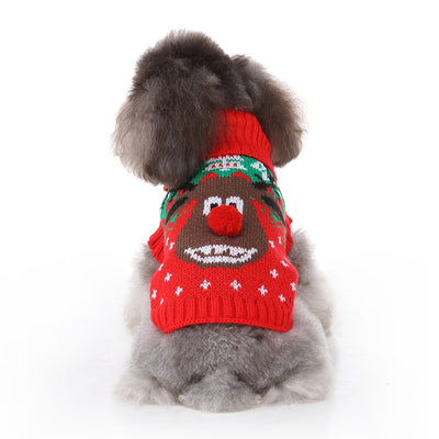 Suéter Casual para Mascotas con Diseño de Alce - Perfecto para Otoño - Image 6