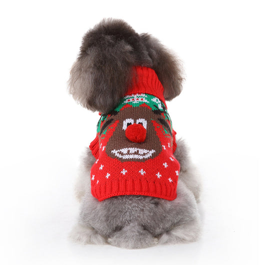 Suéter Casual para Mascotas con Diseño de Alce - Perfecto para Otoño - Image 6