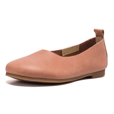 Zapatos Planos de Cuero Vacuno para Mujer - Diseño Minimalista - Image 5