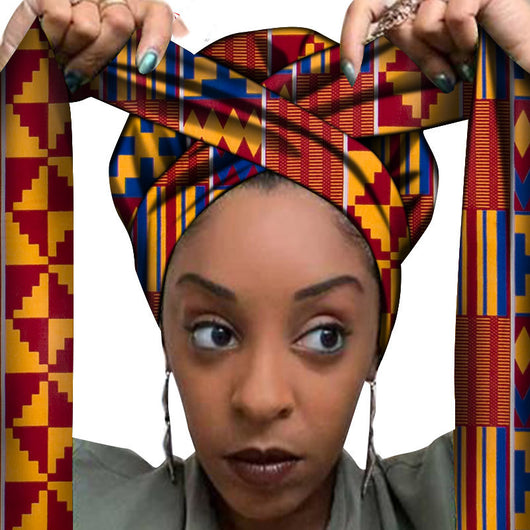 Accesorios para el cabello con estampados africanos - Image 22