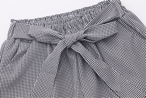 Conjunto Infantil Hombros Descubiertos - Blusa Corta y Short Moderno - Image 9
