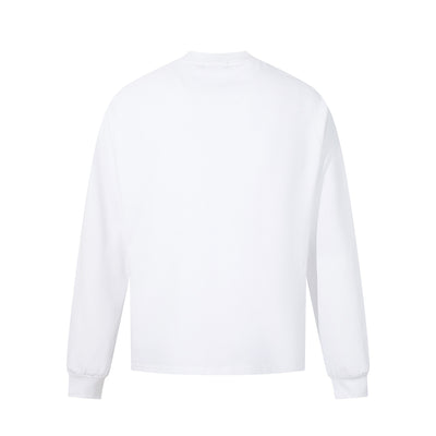 Sudadera con Capucha Pesada de Letras Perladas para Parejas - Image 4