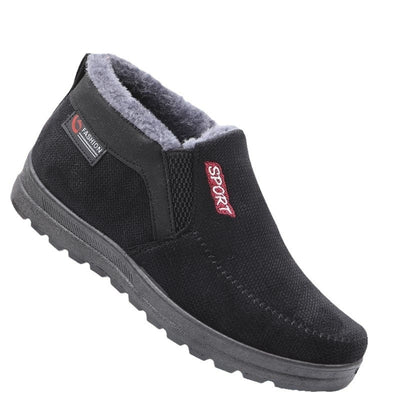 Zapatos Térmicos Acolchados Antideslizantes para Hombre – Estilo Beijing Tradicional - Image 5