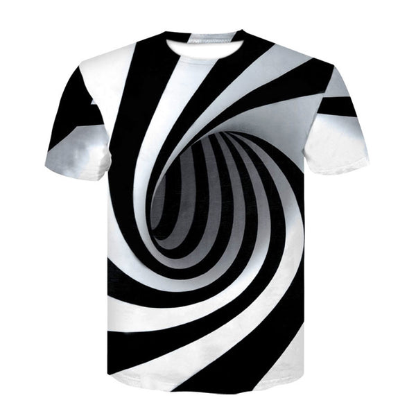 Camiseta de Manga Corta 3D