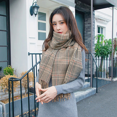 Bufanda de Cachemira Premium para Otoño e Invierno