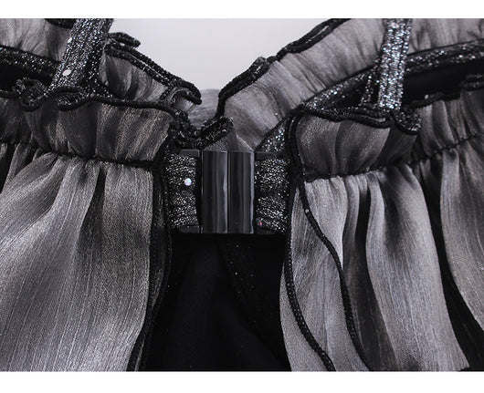 Traje de Baño Enterizo Plus Size con Volantes y Perlas - Image 15