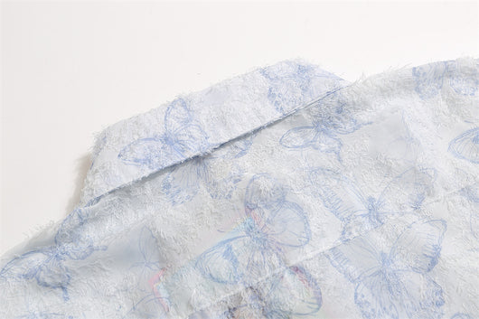 Camisa Manga Larga Mariposa para Hombre - Image 18