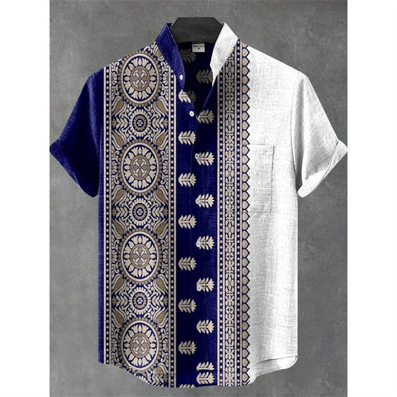 Camisa de Lino para Hombre - Comodidad Fresca para el Verano