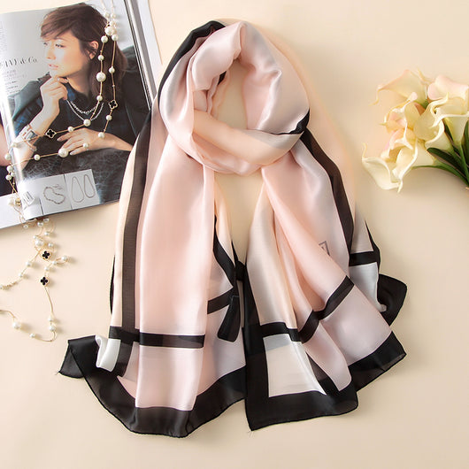 Pañuelo de Seda Estampado para Mujer - Diseño Elegante y Versátil - Image 10