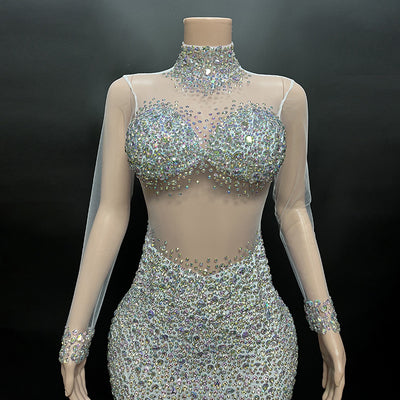 Vestido Corto Slim con Cuello Gasa y Cierre de Cremallera - Image 15