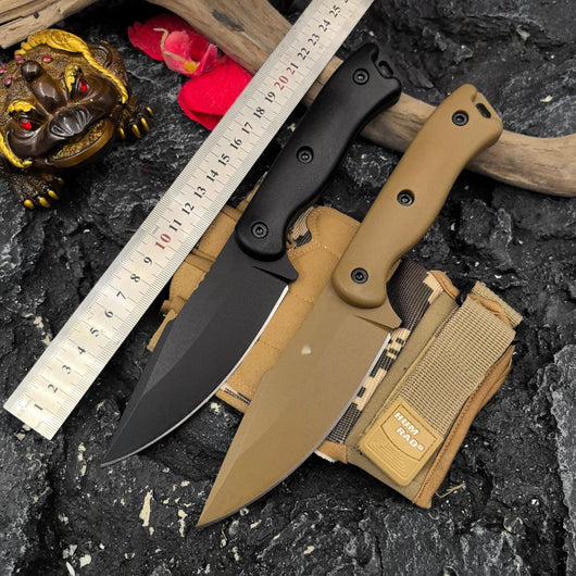 Cuchillo de Supervivencia Wilderness BK18-BK19 - Hoja Recta para Campismo y Pesca