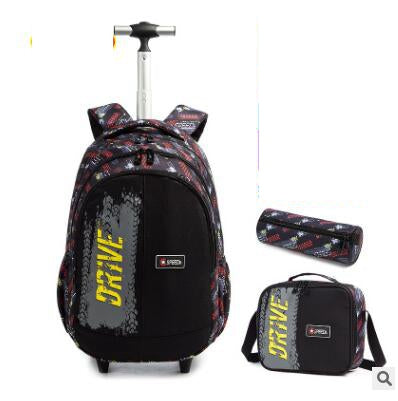 Mochila Escolar con Ruedas Ergonómica - Alivia la Carga y Respira - Image 4