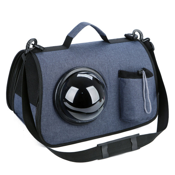 Bolsa Transportadora para Gatos - Mochila Cruzada Portátil para Mascotas