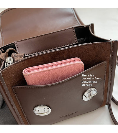 Bolsa Mensajera Cuadrada Texturizada para Mujer - Compacta y Versátil - Image 18