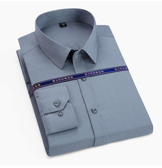 Camisa Manga Larga para Hombre en Fibra de Bambú - Image 17