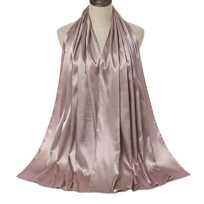 Pañuelo de Satén Monocromático Perla - Elegancia Pura - Image 6
