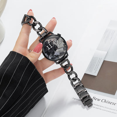 Correa Metálica GT2 Estilo Chanel para Reloj Inteligente - Image 7