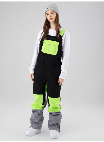 Traje de Esquí Impermeable Bicolor con Refuerzos Duraderos - Image 25
