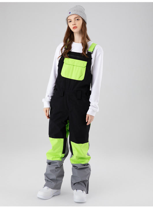 Traje de Esquí Impermeable Bicolor con Refuerzos Duraderos - Image 25