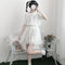 Blusa Lolita Japonesa Soft Girl de Verano con Mangas Abullonadas