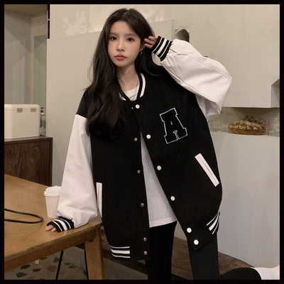 Chaquetas Cortas Holgadas y Ajustadas de Manga Larga - Image 6