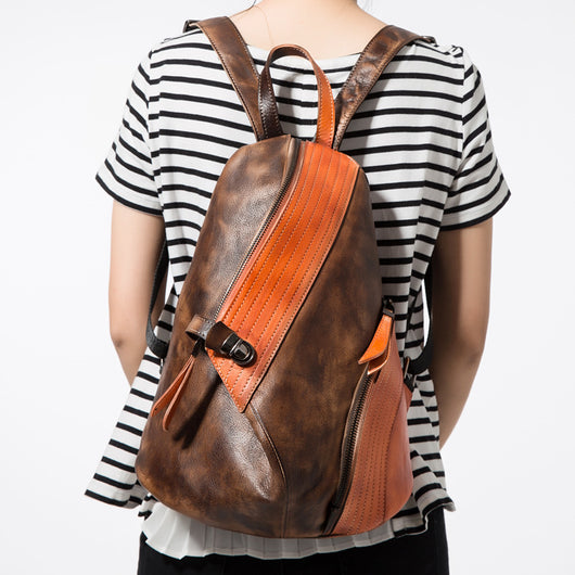 Mochila de Cuero Genuino para Mujer - Image 5