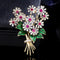 Broche Flor Gotante Elegante