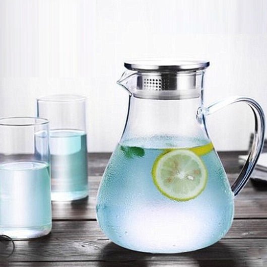 Dispensador de Bebidas Térmico de Vidrio 1.9L con Control de Temperatura